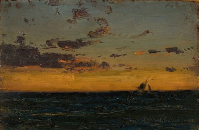 Aftenhimmel as a canvas print