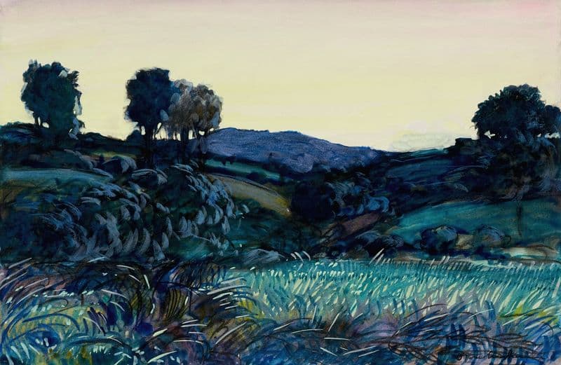 After-Glow as a canvas print
