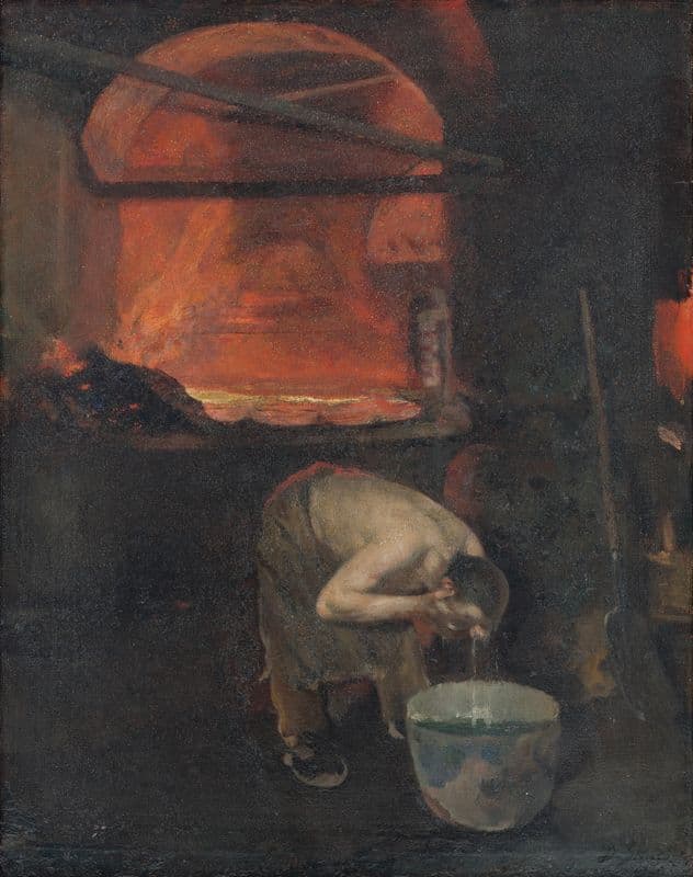 After Work as a canvas print