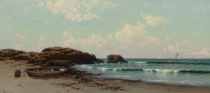 Afternoon By The Ocean as a canvas print