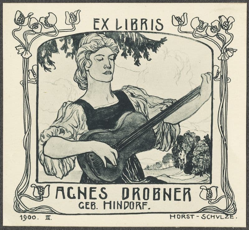 Agnes Drobner as a canvas print