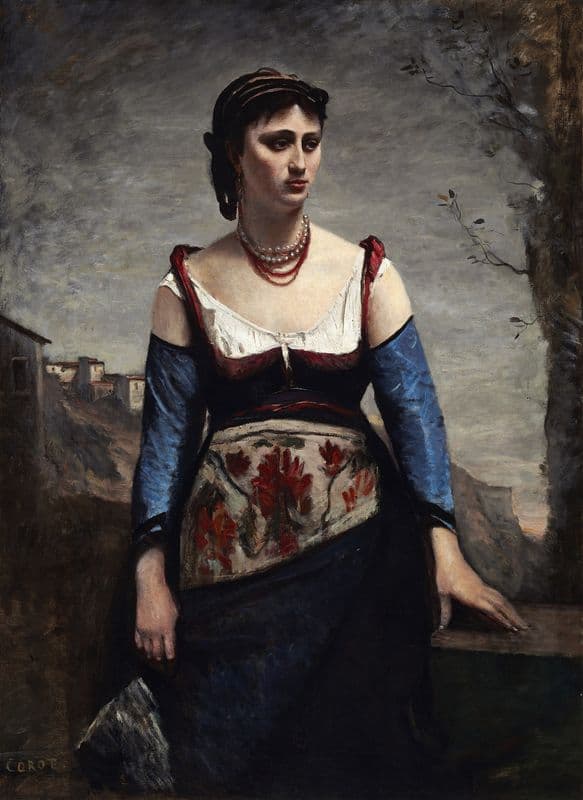 Agostina as a canvas print