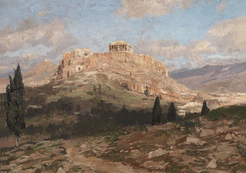 Akropolis as a canvas print