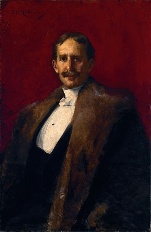 Albert Clifford Barney (ca. 1900) as a canvas print
