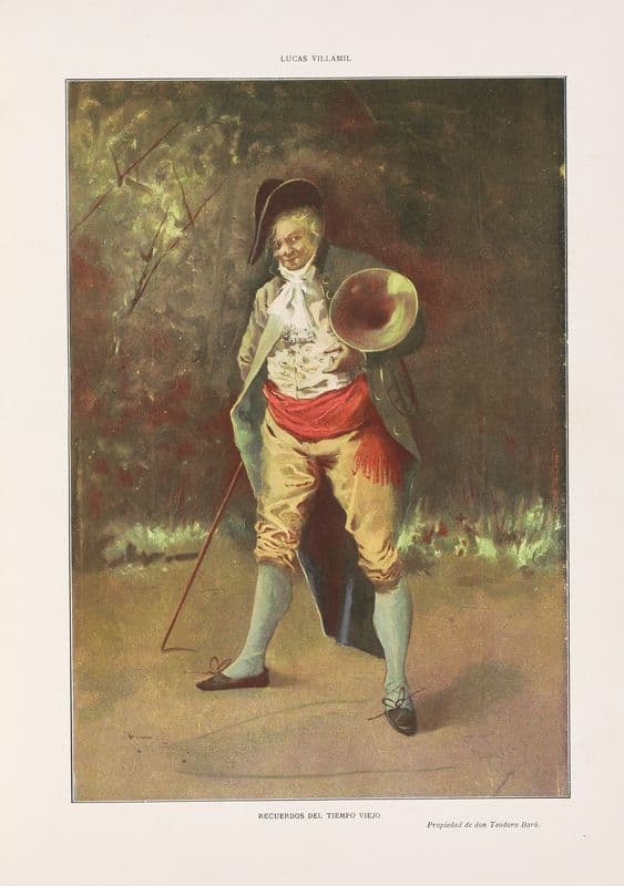 Album salón Pl.55 as a canvas print