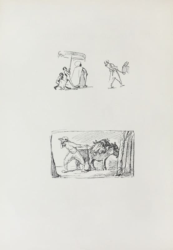 Ali Baba und die vierzig Räuber Pl.02 as a canvas print