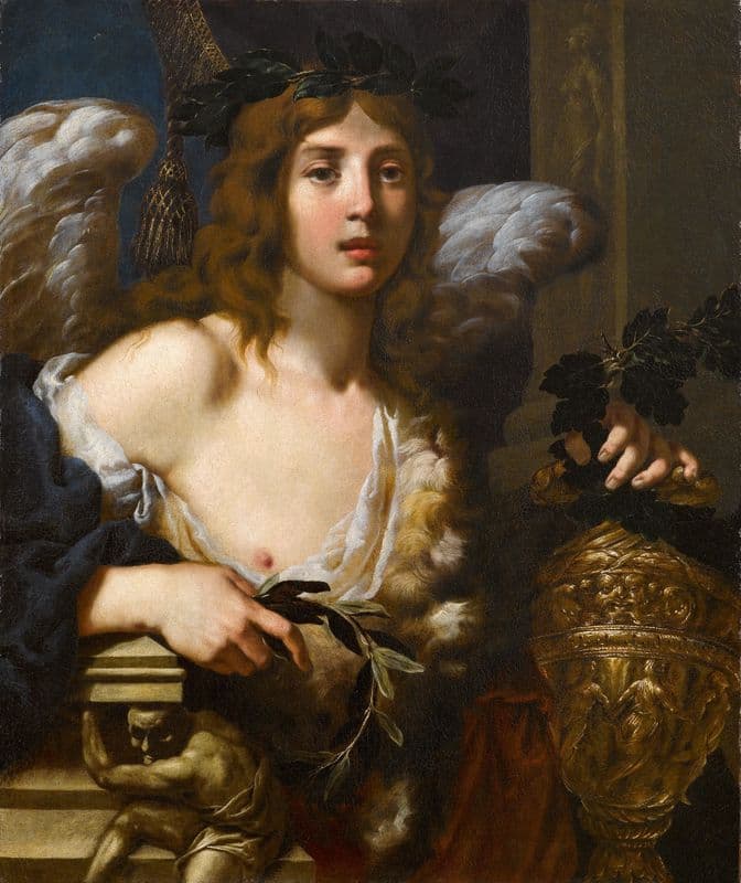 Allegoria Della Virtù Della Amor as a canvas print