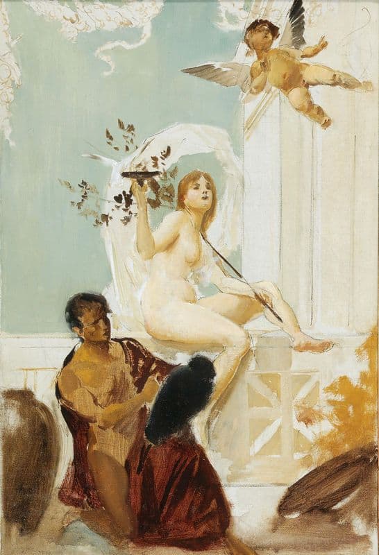 Allegorie as a canvas print