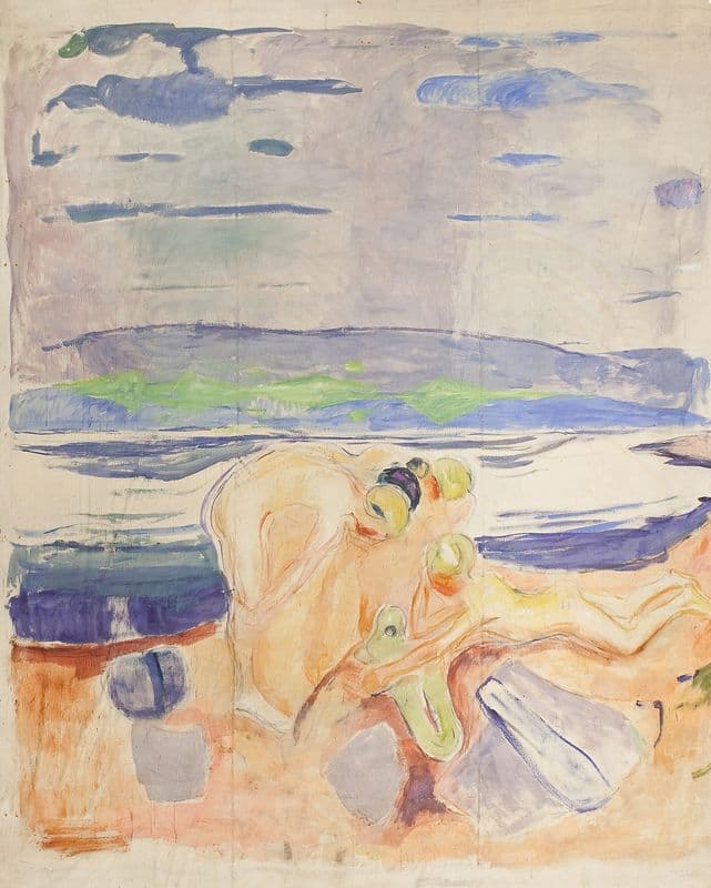 Alma Mater; Exploring Children (1914–15) as a canvas print