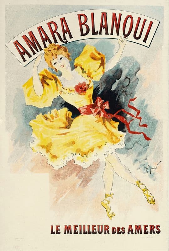 Amara Blanqui, Le Meilleur Des Amers (1880-1900) as a canvas print