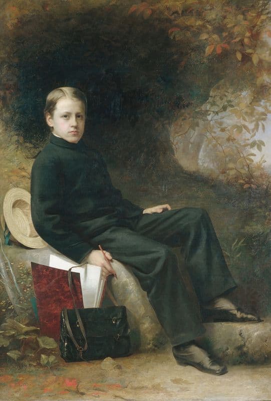 Amory Sibley Carhart (ca. 1860–65) as a canvas print