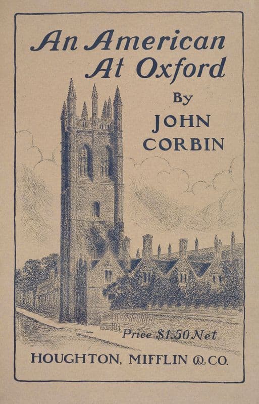 An American at Oxford (1895-1911) as a canvas print