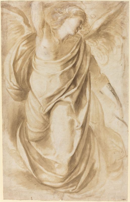An Angel (c. 1600) as a canvas print