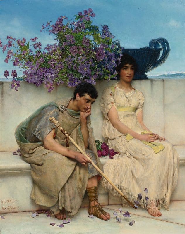 An Eloquent Silence as a canvas print