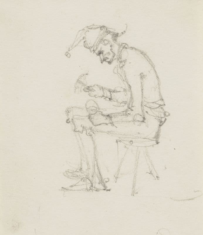 An old shoemaker as a canvas print