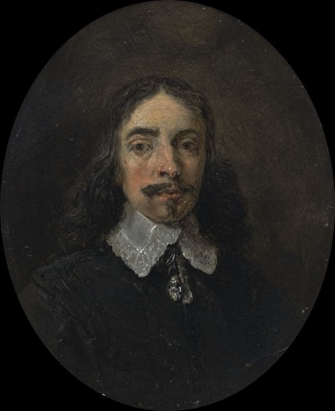 An Unknown Man as a canvas print