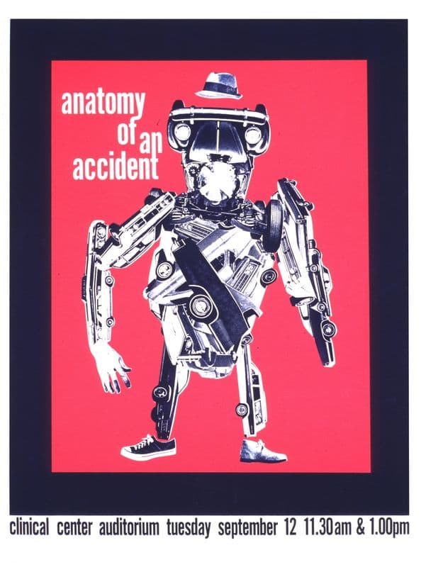 Anatomy of an accident as a canvas print
