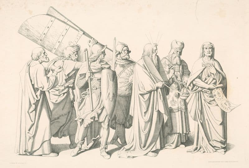 Ancestral Fathers as a canvas print