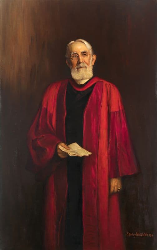 Andrew B. White as a canvas print