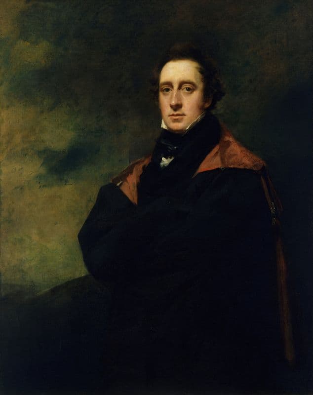 Andrew Spottiswoode (1787-1866) (between 1807 and 1823) as a canvas print