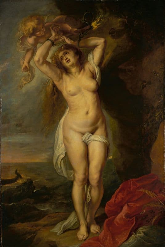 Andromeda (about 1640s) as a canvas print