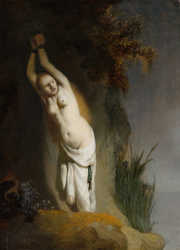 Andromeda (C. 1630) as a canvas print