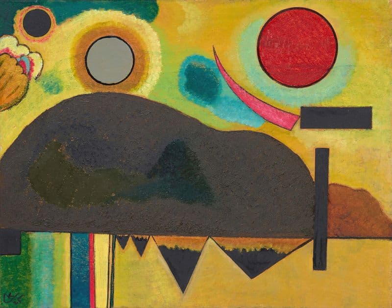 Anfang (Beginning) as a canvas print