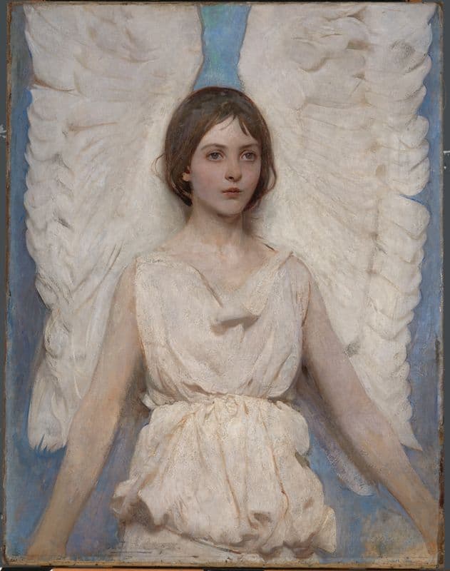 Angel as a canvas print