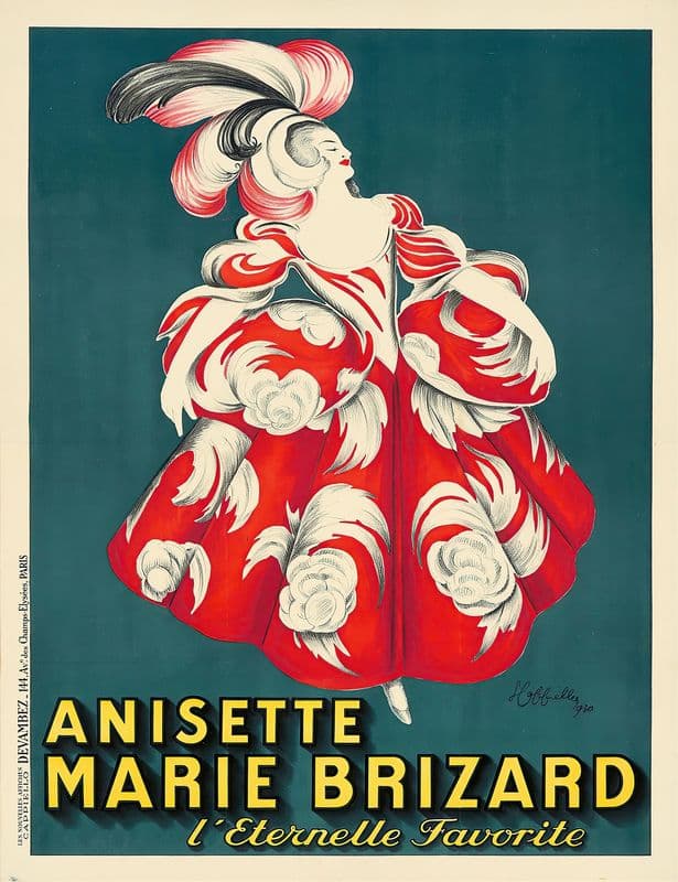 Anisette Marie Brizard as a canvas print