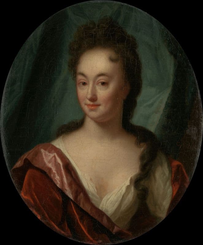 Anna Maria Gool (1699 - 1706) as a canvas print