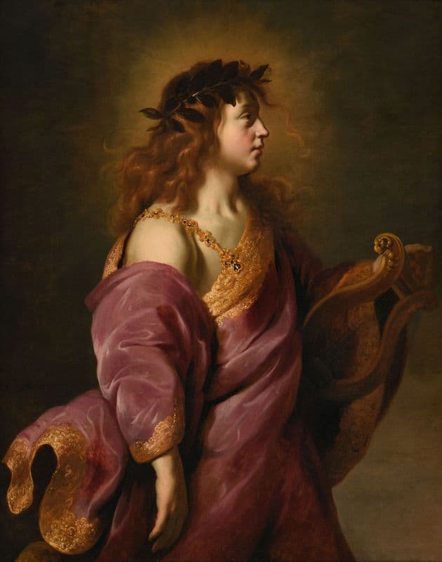 Apollon (after 1640) as a canvas print