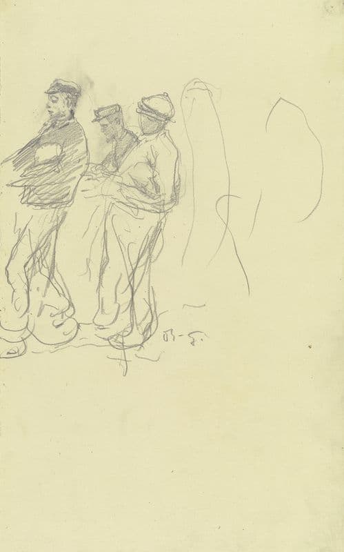 Arbeiter aus der ‘Großen Spinnerei von Edam’ (ca. 1894) as a canvas print