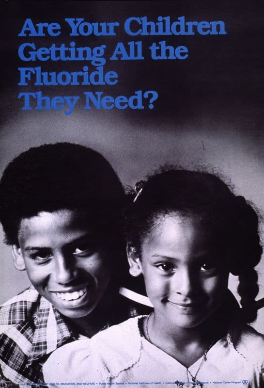 Are your children getting all the fluoride they need as a canvas print