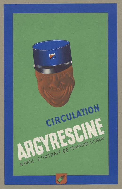 Argyrescine (1910-1950) as a canvas print