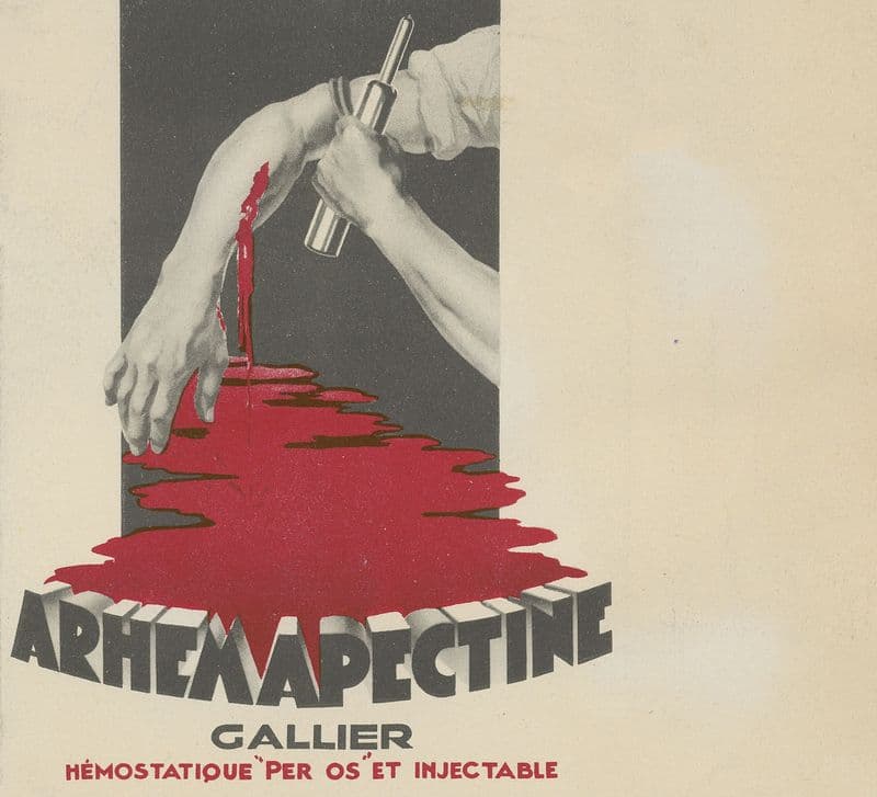 Arhemapectine Gallier 2 (1910-1950) as a canvas print