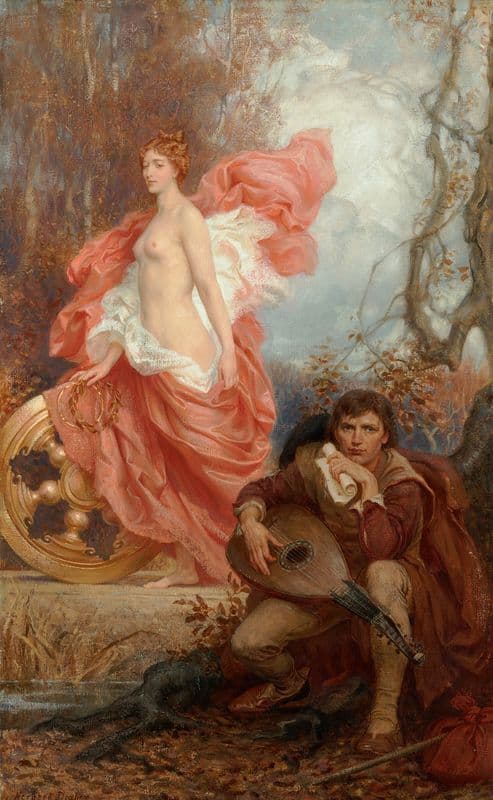 Art and the Jade as a canvas print