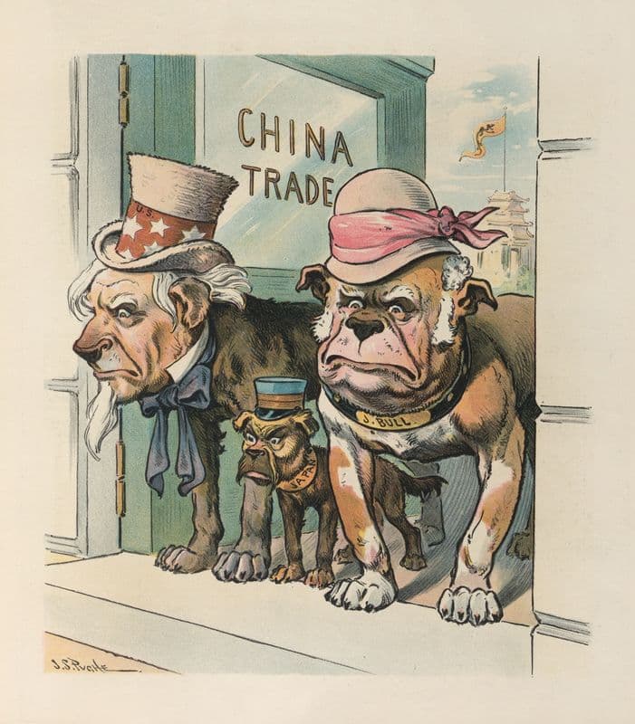 As to China as a canvas print