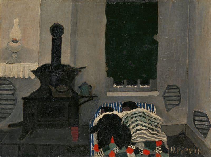 Asleep as a canvas print