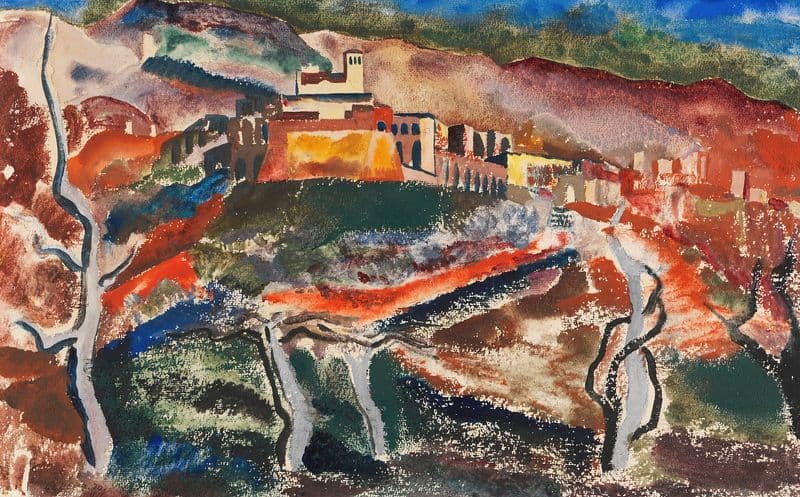Assisi as a canvas print