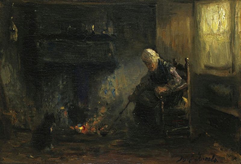 At The Hearth as a canvas print