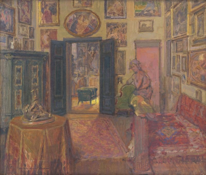 Atelier as a canvas print