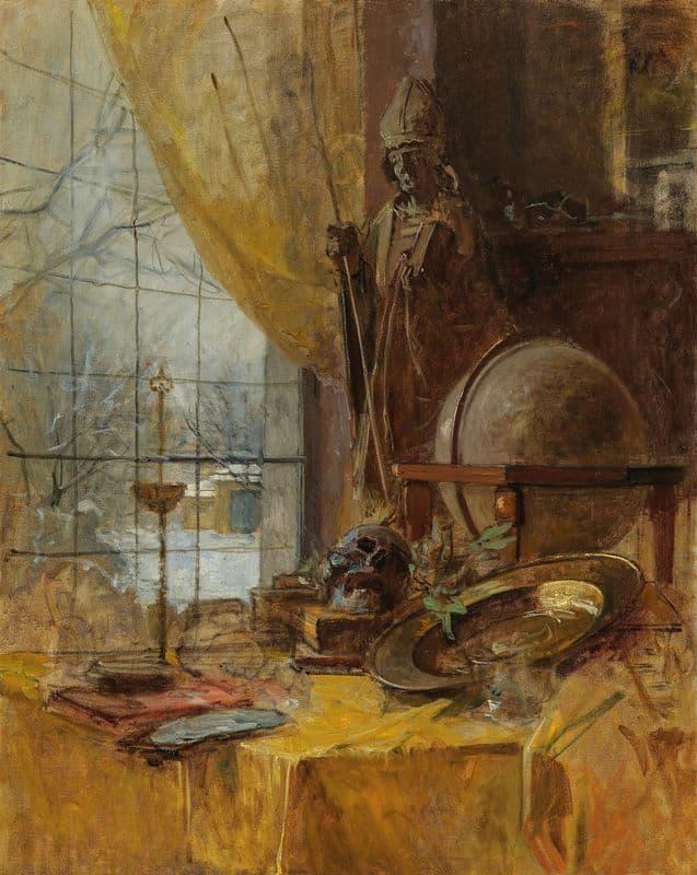 Atelieransicht as a canvas print