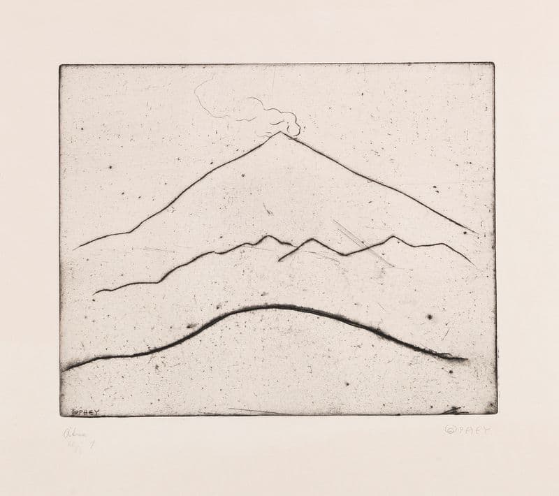 Ätna as a canvas print