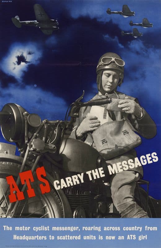 ATS Carry the Messages as a canvas print