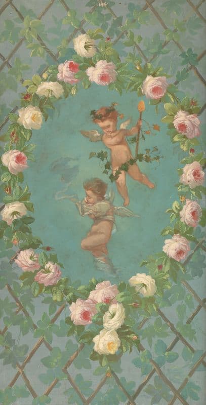 Au dessus de la porte II (1829 – 1894) as a canvas print