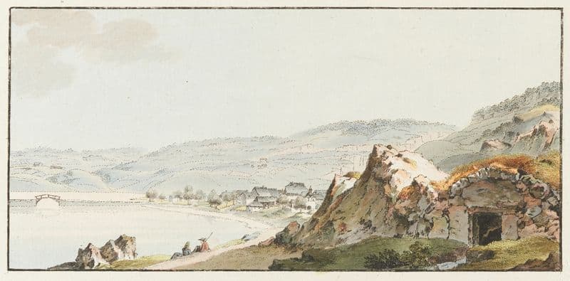 Au Pout, prés du Lac de Joux as a canvas print