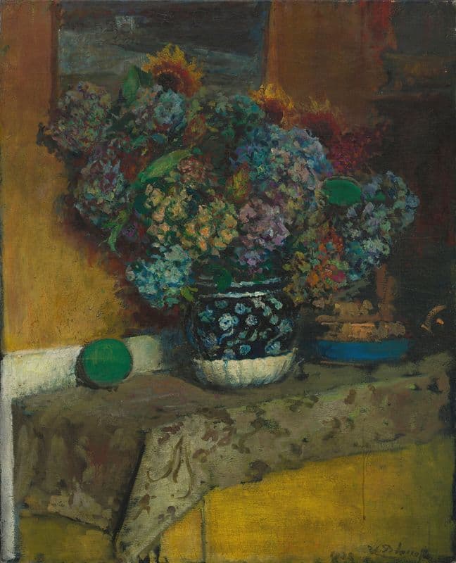 Au thé de la Madeleine, Fin du jour as a canvas print
