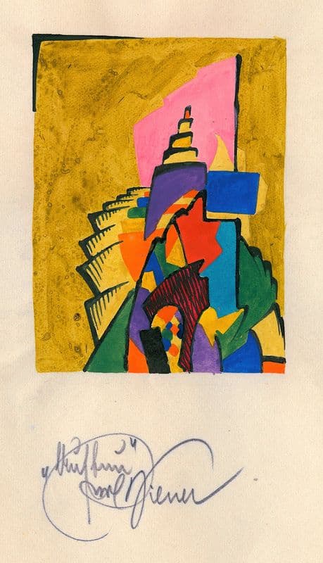 Aufbau (around 1923) as a canvas print