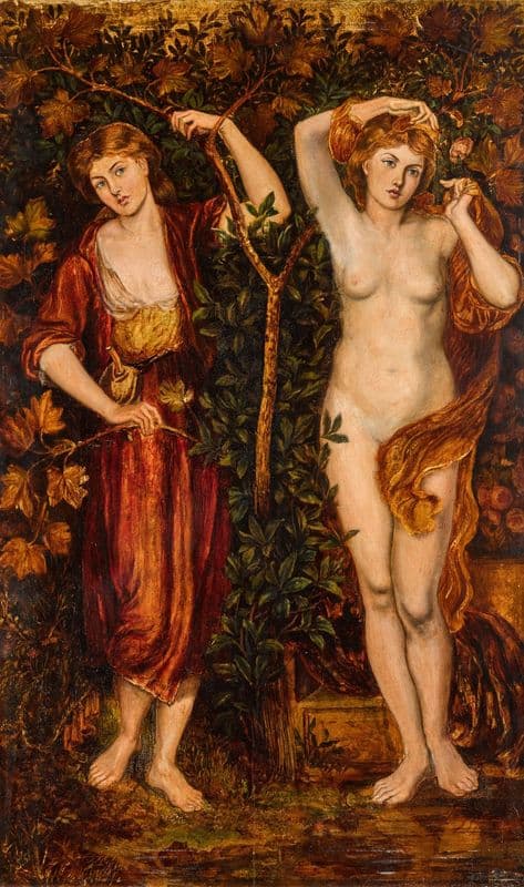 Autumn and Summer as a canvas print