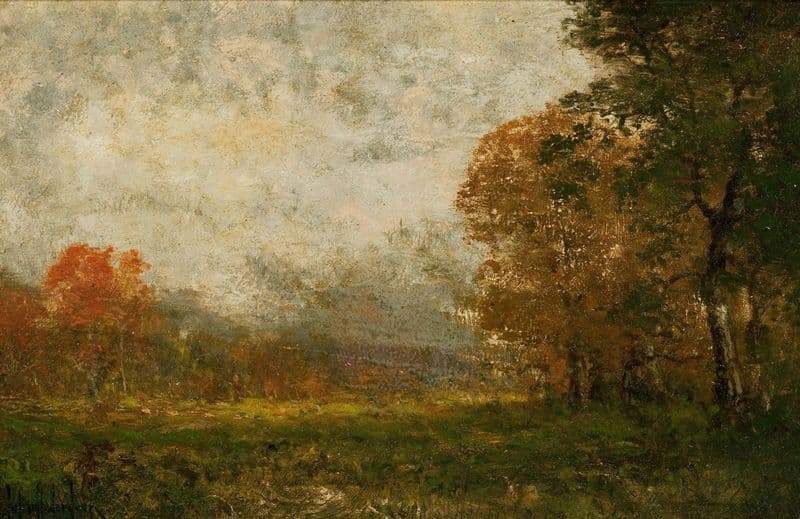 Autumn Landscape as a canvas print